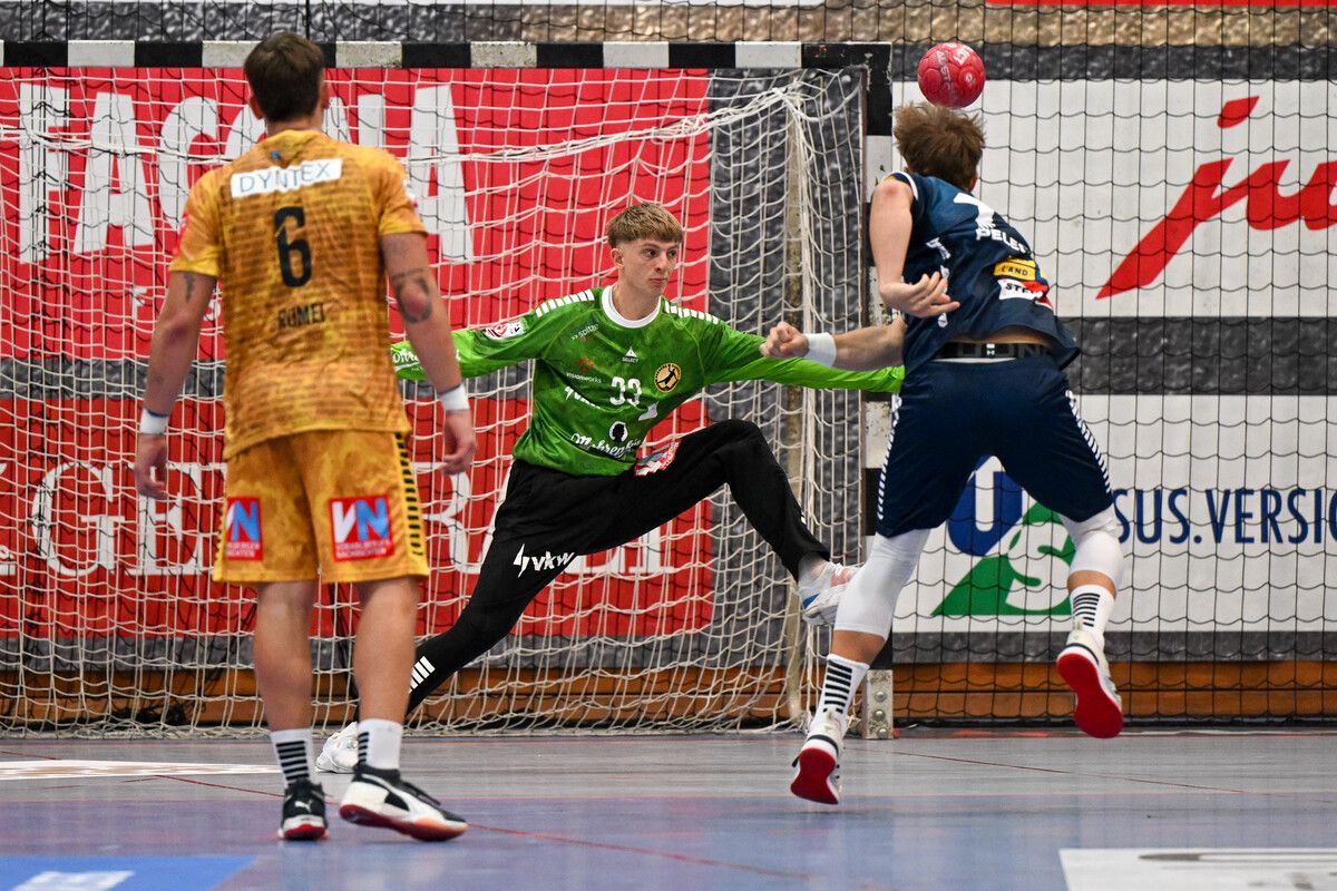 Jonas Bergmayer lieferte gegen Graz mehr als eine gelungene Talentprobe ab. Der 19-jährige Rookie im Team der Bregenzer wurde verdient als Spieler des Abends ausgezeichnet.⇒gepa