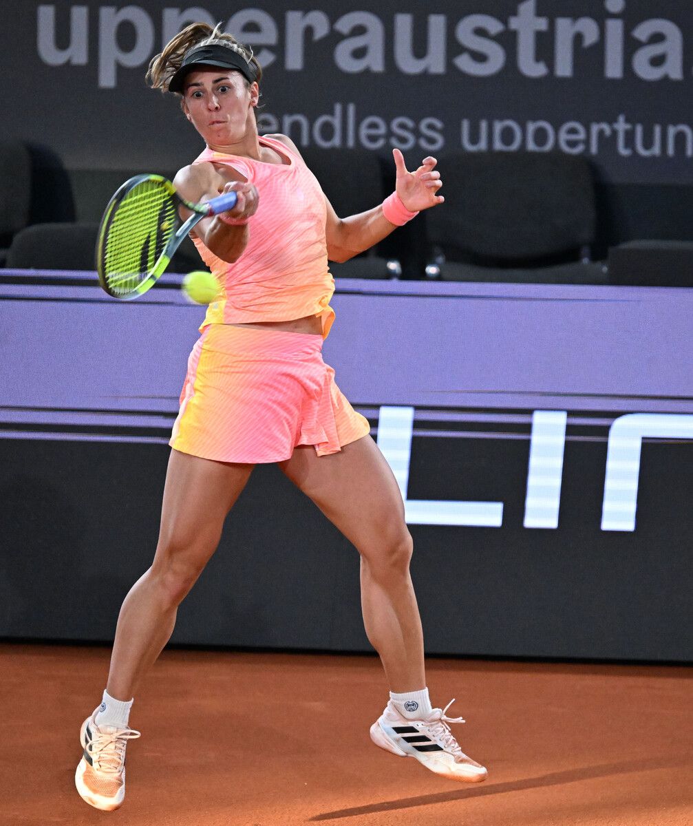 Julia Grabher steht erstmals bei einem WTA1000er in Runde zwei.⇒GEPA