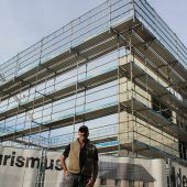 In Mellau stehen die Zimmerleute bereit