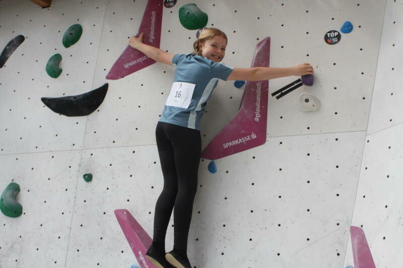 Klara war mit viel Ehrgeiz mit dabei.⇒ ⇒vn/tk⇒