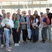 Gleichenfeier für spezielle Bebauung