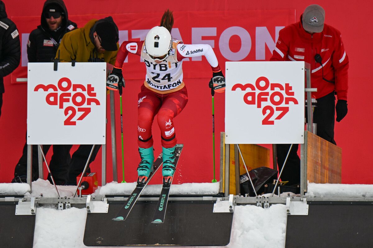 Leonie Lussnig durfte sich im Montafon über Platz drei freuen.⇒gepa