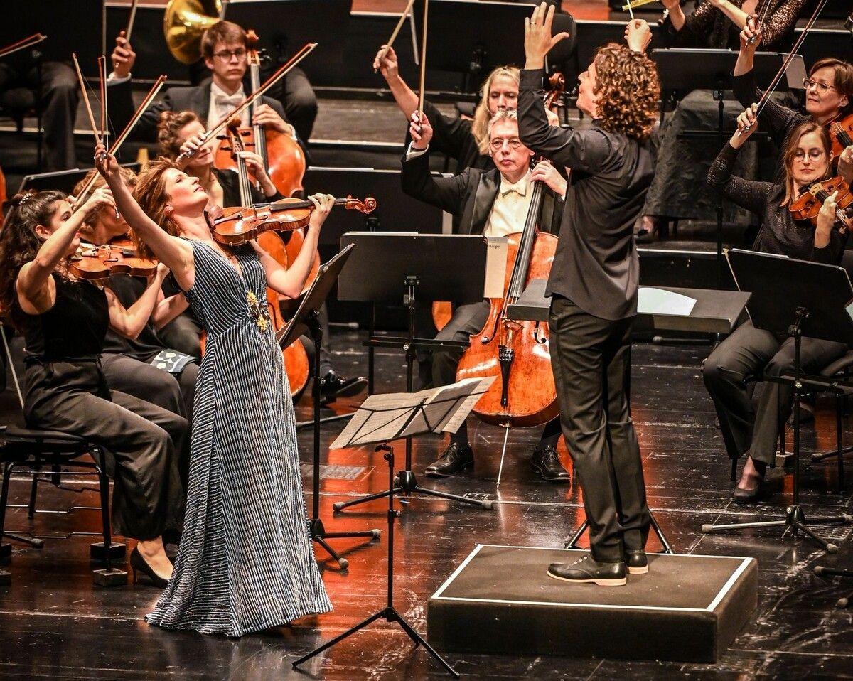 Lisa Batiashvili konnte bereits im Jahr 2023 das Bregenzer Publikum begeistern.⇒Udo Mittelberger