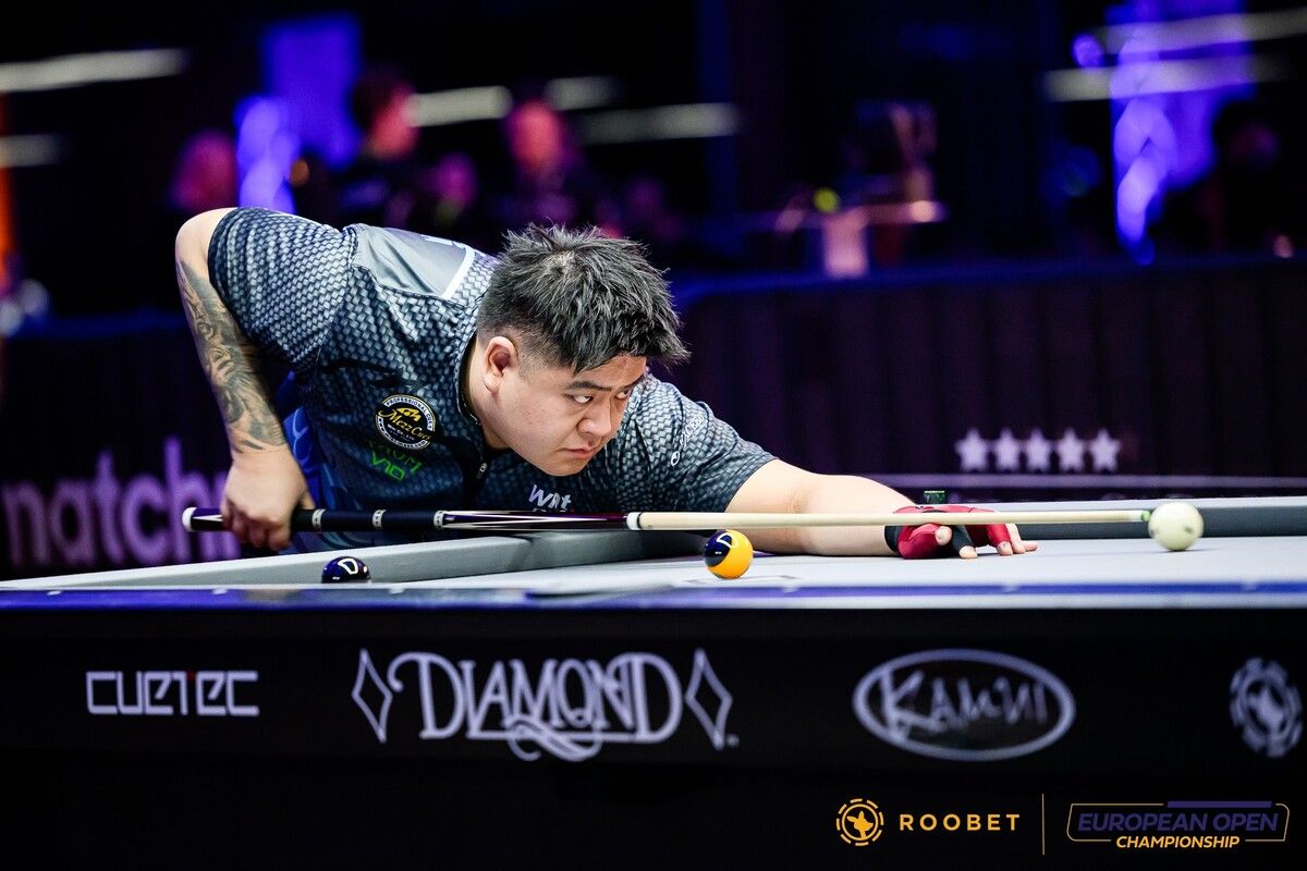 Mario He lieferte bei der 8er-Ball-WM eine perfekte Vorrunde ab.⇒WPA