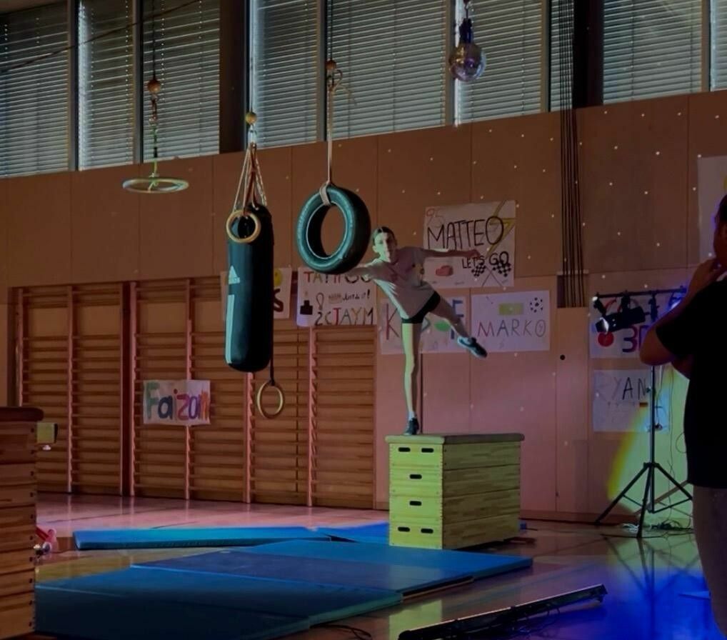 Melina Helbock von der siegreichen MS Hittisau in Action.⇒vn/tk (2)