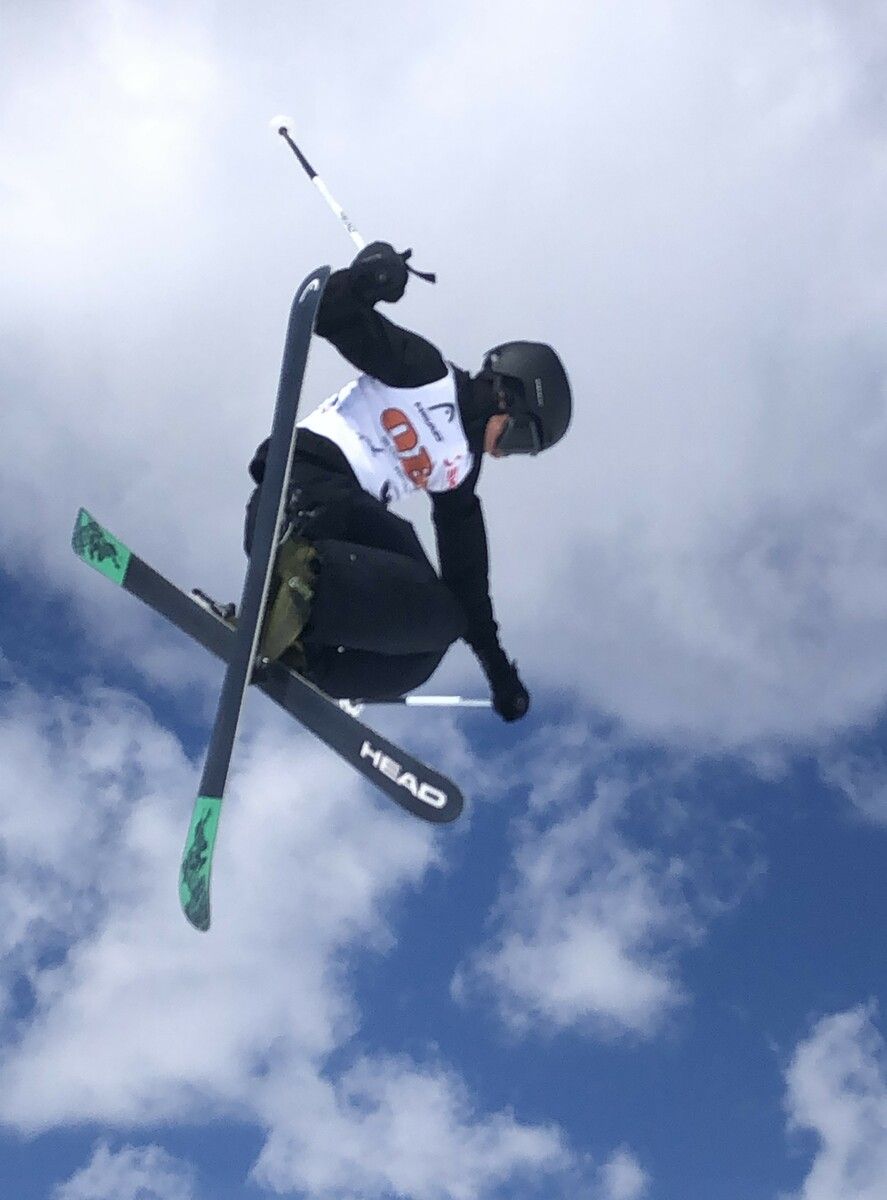 Mit seinen erst 14 Jahren beeindruckte Mattheo Kleber mit schwierigen Sprüngen.