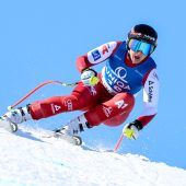 Ortlieb in der Abfahrt die Schnellste