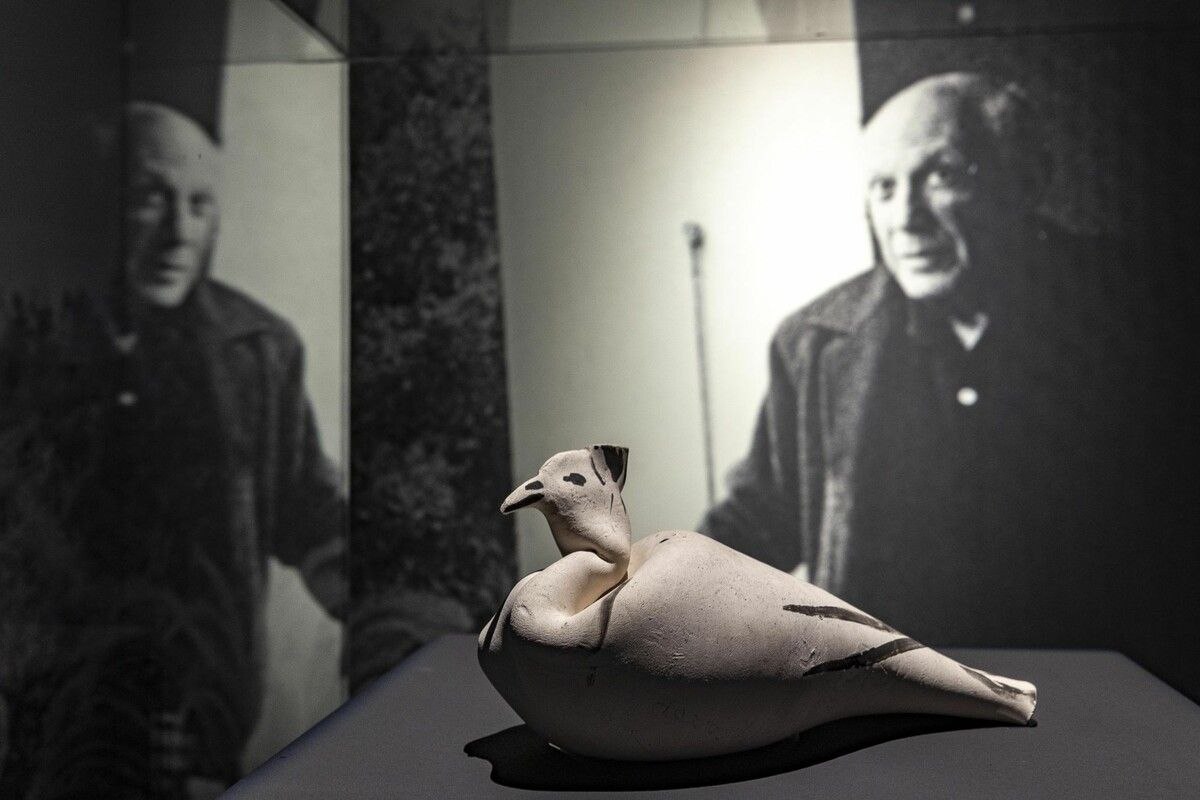 „Picasso. Handmade“ versammelt bis zum 1. November rund 90 Zeichnungen und Keramiken des weltberühmten Künstlers. ⇒Flemming