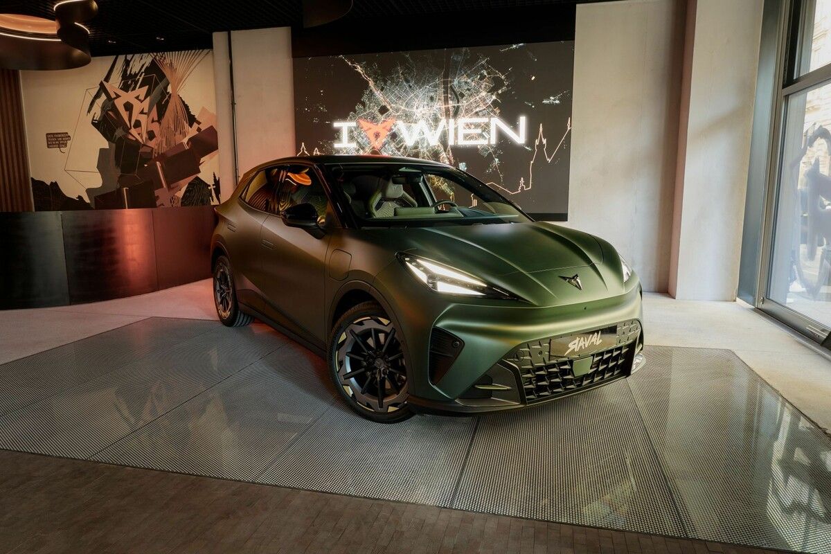 Premiere im Schauraum und Event-Location Cupra-Garage in der Wiener Innenstadt. ⇒Werk