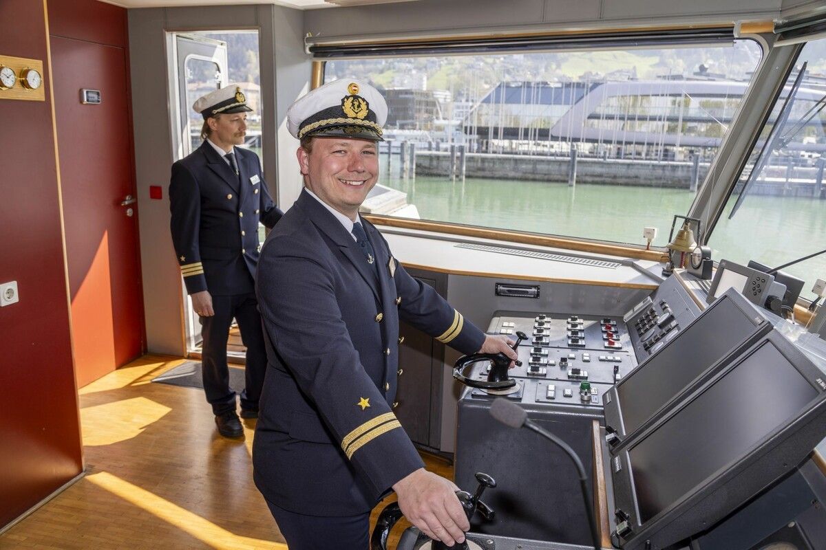 Raimund Rümmele ist stolzer Kapitän der Schiffe „Stadt Bregenz“ und „Alpenstadt Bludenz“. ⇒VN/Paulitsch (2)