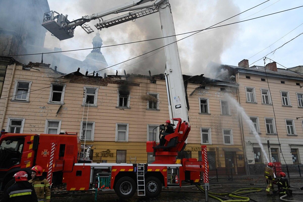 Russland hat bei einem Angriff am 24. März am helllichten Tag 1000 Drohnen eingesetzt.⇒AFP