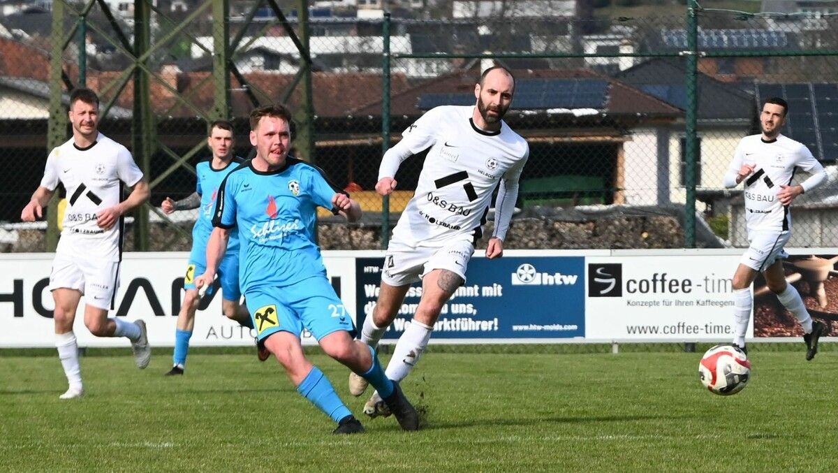 Schlins gewann gegen Andelsbuch mit zwei Toren Differenz.⇒Thomas Knobel