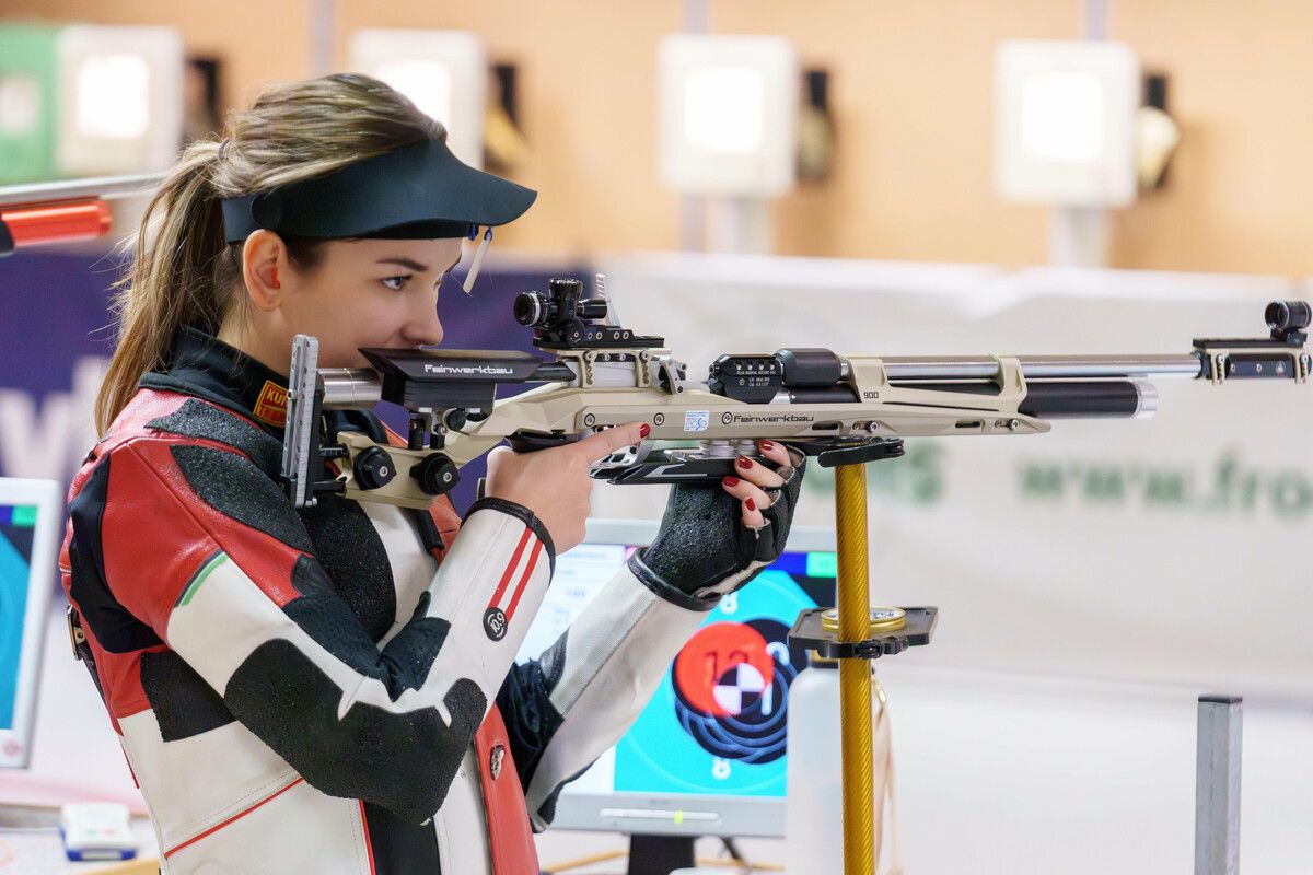Sheileen Waibel und die USG Altach treffen im Halbfinale am Samstag in der Neuauflage des 2025-Finalduells auf die Sportschützen Scheffau.⇒VN/DS