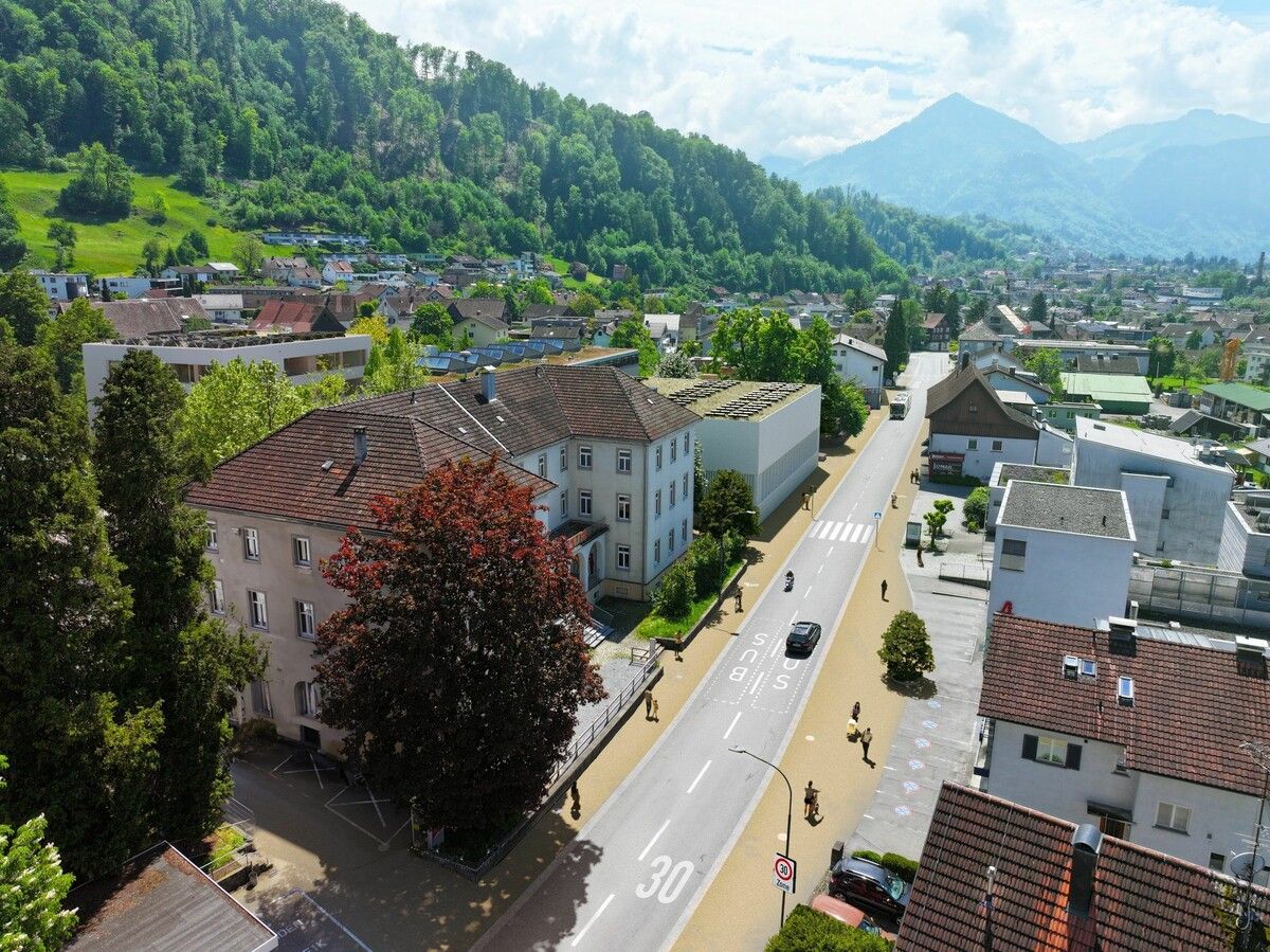 So soll die Haselstauderstraße nach dem Umbau aussehen.⇒ Land