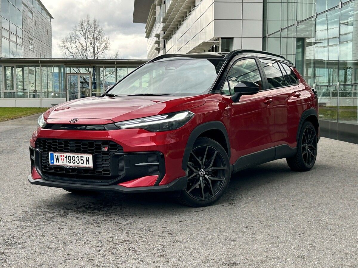 Sportversion des überarbeiteten Corolla Cross.⇒
