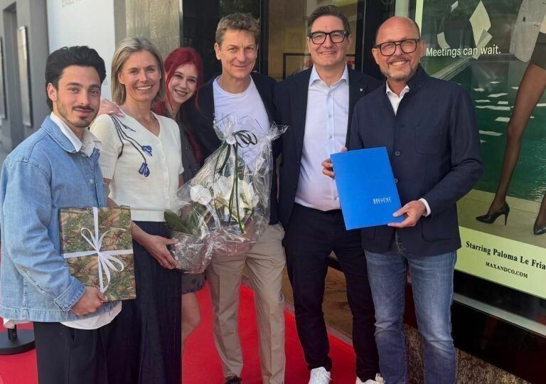 Tobias Wachter, Caroline Sutter, Melina Hodzic, Armin Sautter, Stadtrat Reinhold Einwallner und Bürgermeister Michael Ritsch.⇒Veranstalter