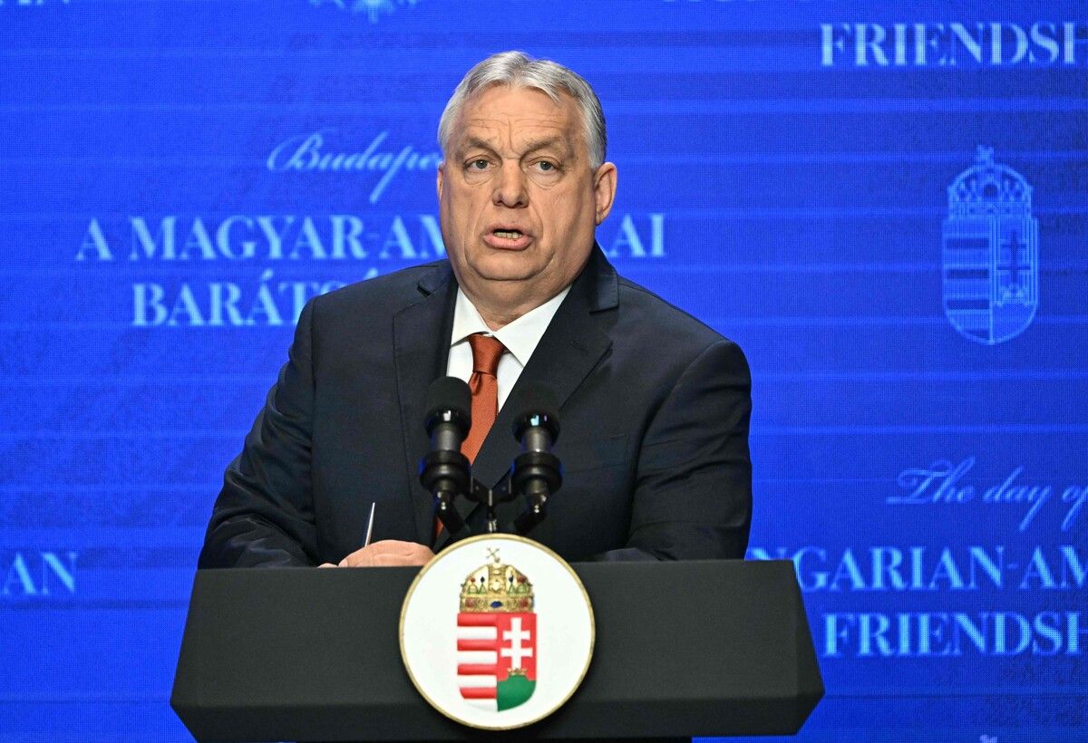 Ungarns Premier Viktor Orban steht vor der Wahl unter Druck.⇒afp