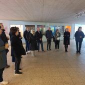 Vernissage zur Aktion Demenz