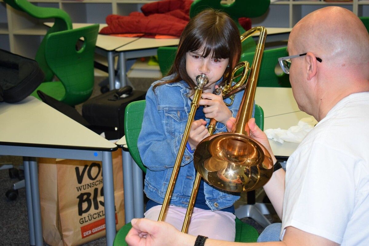 Verschiedene Instrumente können mit fachkundiger Hilfe ausprogiert werden.⇒ MS Blumenegg