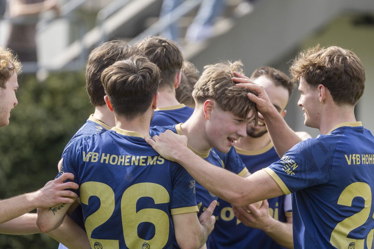 VfB-Youngster Noel Gunz erzielte zwei Tore beim Heimsieg.⇒Paulitsch