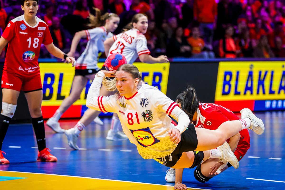 Viktoria Marksteiner bestreitet ihr elftes A-Länderspiel.⇒GEPA