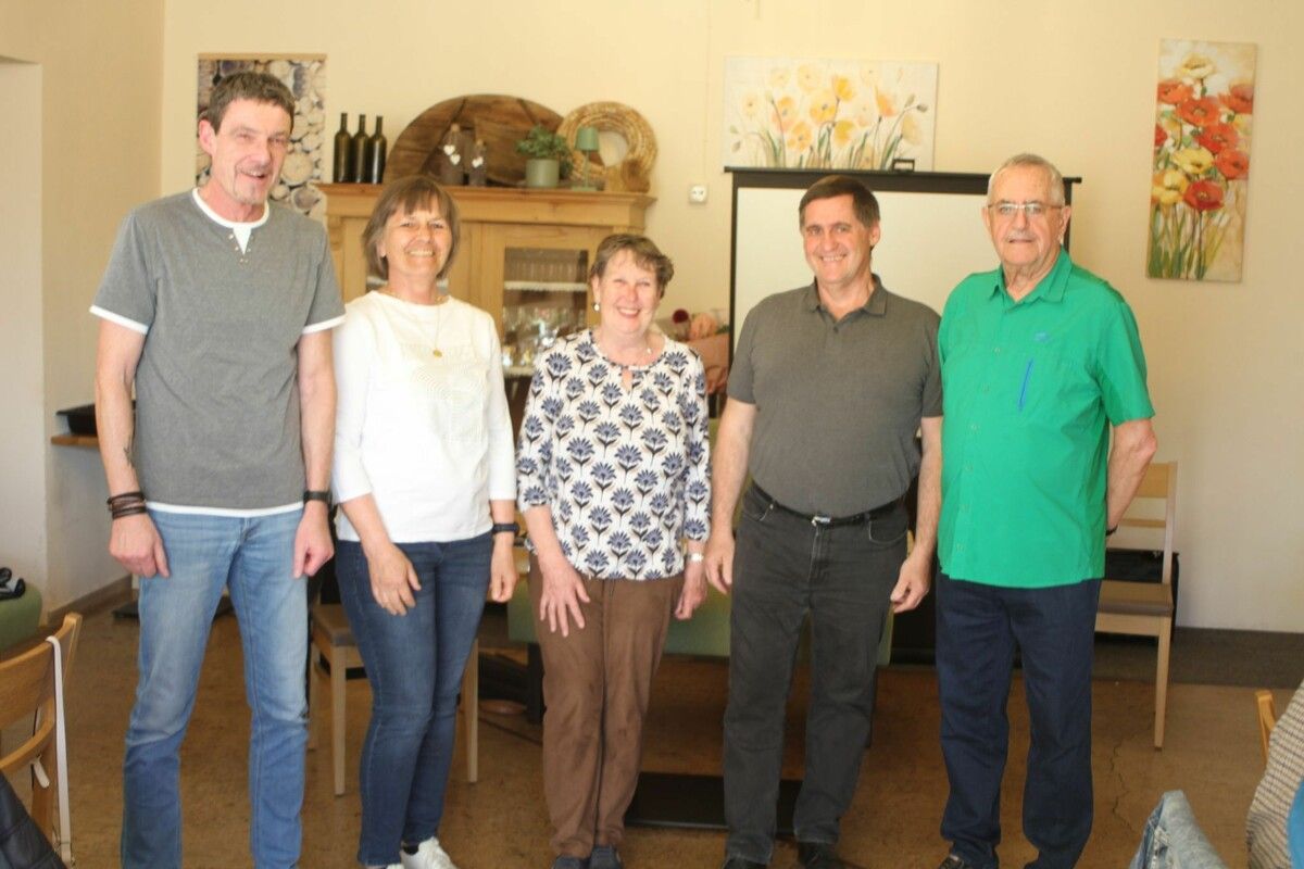 Vorstand Seelische Gesundheit: Norbert Bonner, Andrea Reinthaler, Ulrike Gosch, Ringo Schieder und Obmann Karlheinz Frick.