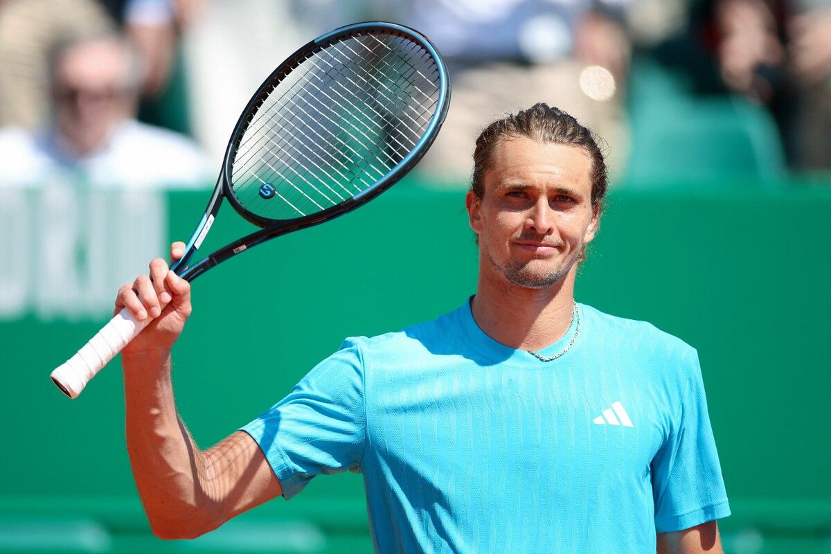 Was er in sein Handy tippt, geht die Öffentlichkeit nichts an, so Alexander Zverev.⇒afp