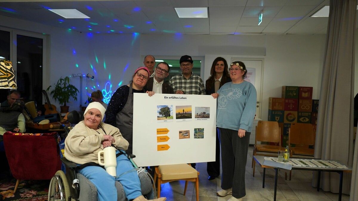 Was macht ein erfülltes Leben aus? Klient der Lebenshilfe Vorarlberg sind im Rahmen eines Forschungsprojektes der Uni Zürich dieser Frage nachgegangen. ⇒Caritas/Grabherr