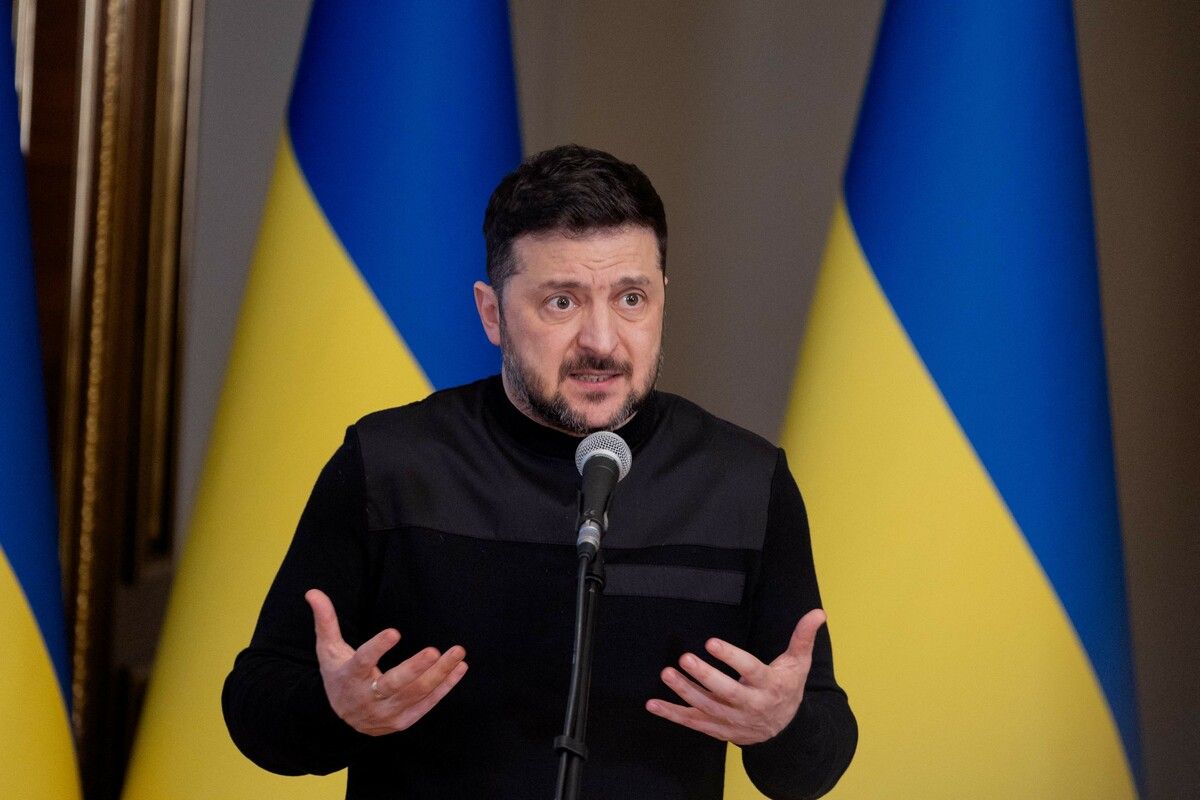 Wolodymyr Selenskyj verschärft den Tonfall gegen Israel im Streit über russische Lieferungen von Getreide aus besetzten ukrainischen Gebieten.⇒AFP