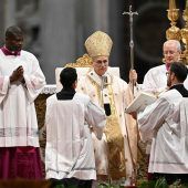 Auftakt der Osterfeiern mit Papst Leo XIV.
