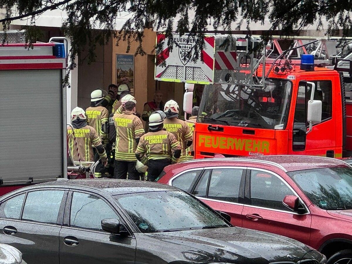 Am Donnerstagmorgen ist es in einem Hotel in Lindau zu einem Brand in einem Aufzug gekommen. ⇒VOL.AT/Strobel