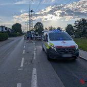 Schwerer Motorradunfall in Wolfurt