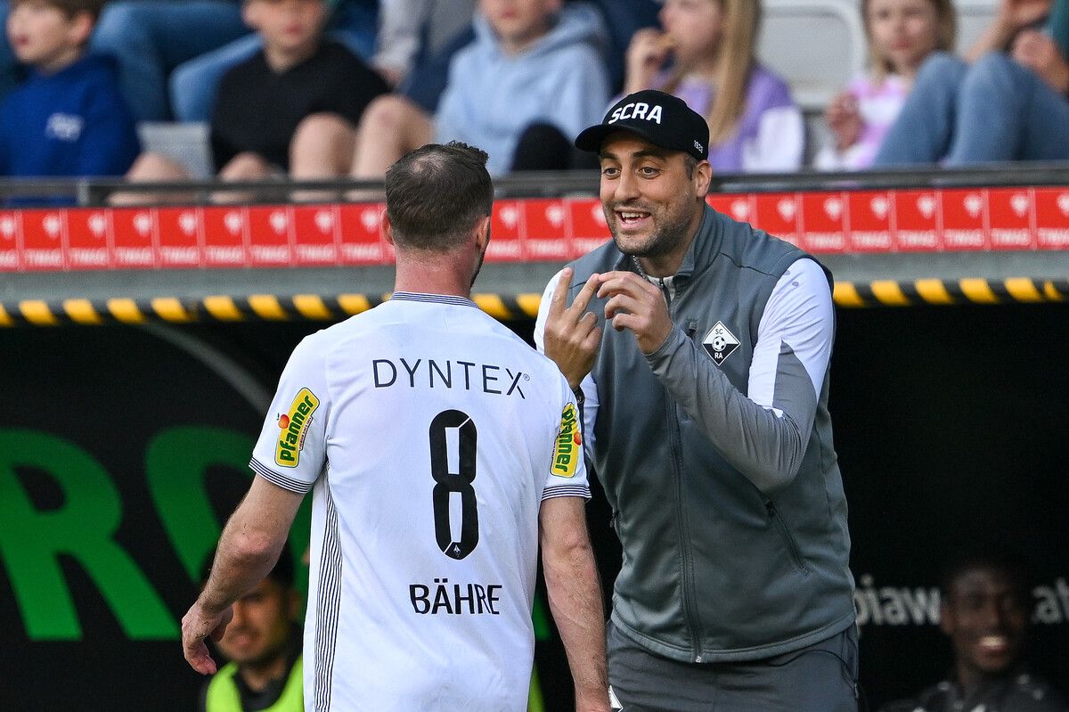 Atdhe Nuhiu war fünf Jahre eine der prägendsten Personen beim SCR Altach - zunächst als Goalgetter und anschließend als Co-Trainer.⇒GEPA
