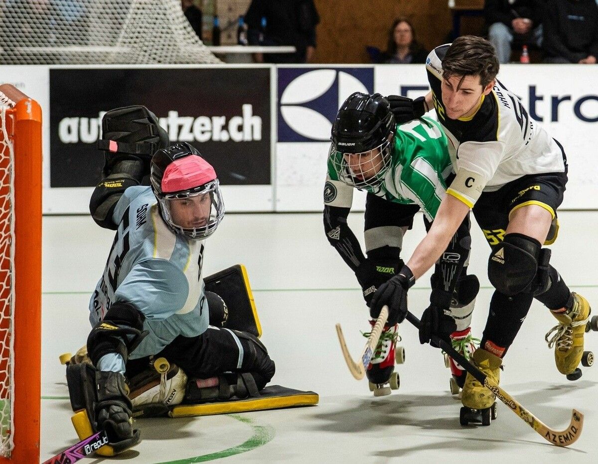(Bilder: RHC) Dornbirn stemmte sich im Entscheidungsspiel gegen das Aus, blieb gegen effiziente Vordemwalder aber ohne Chance.⇒cth (2)