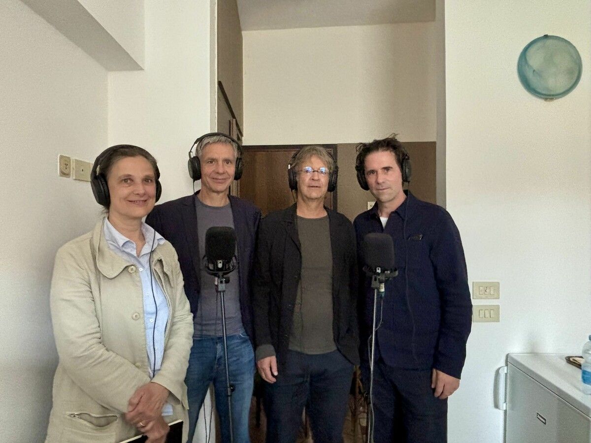 Christiane Meyer-Stoll, Direktorin Kunstmuseum Liechtenstein, Thomas D. Trummer, Direktor Kunsthaus Bregenz, Stephan Kunz, Direktor Bündner Kunstmuseum Chur, Gianni Jetzer, ​​​Direktor Kunstmuseum St. Gallen.⇒Cloud Castle