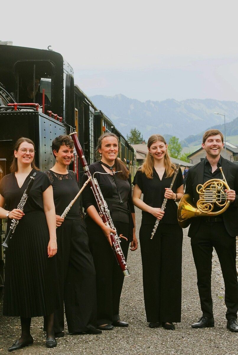 Das Holzbläser-Quartett des Symphonieorchesters Vorarlberg mit dem neuen Format „OUTREACH“ gastiert in Bludenz. ⇒Dietmar Mathis