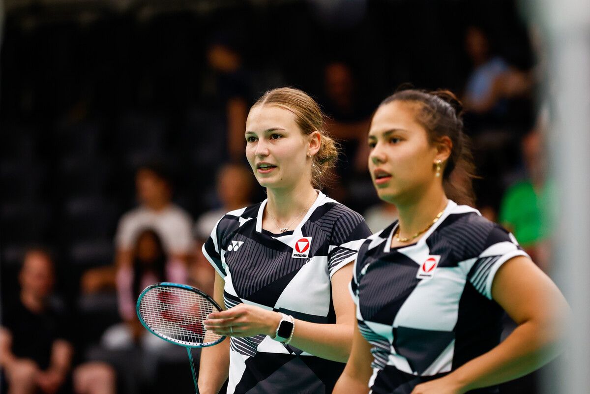 Das ÖBV-Paradedoppel Anna Hagspiel (l.) und Serena Au Yeong. ⇒GEPA