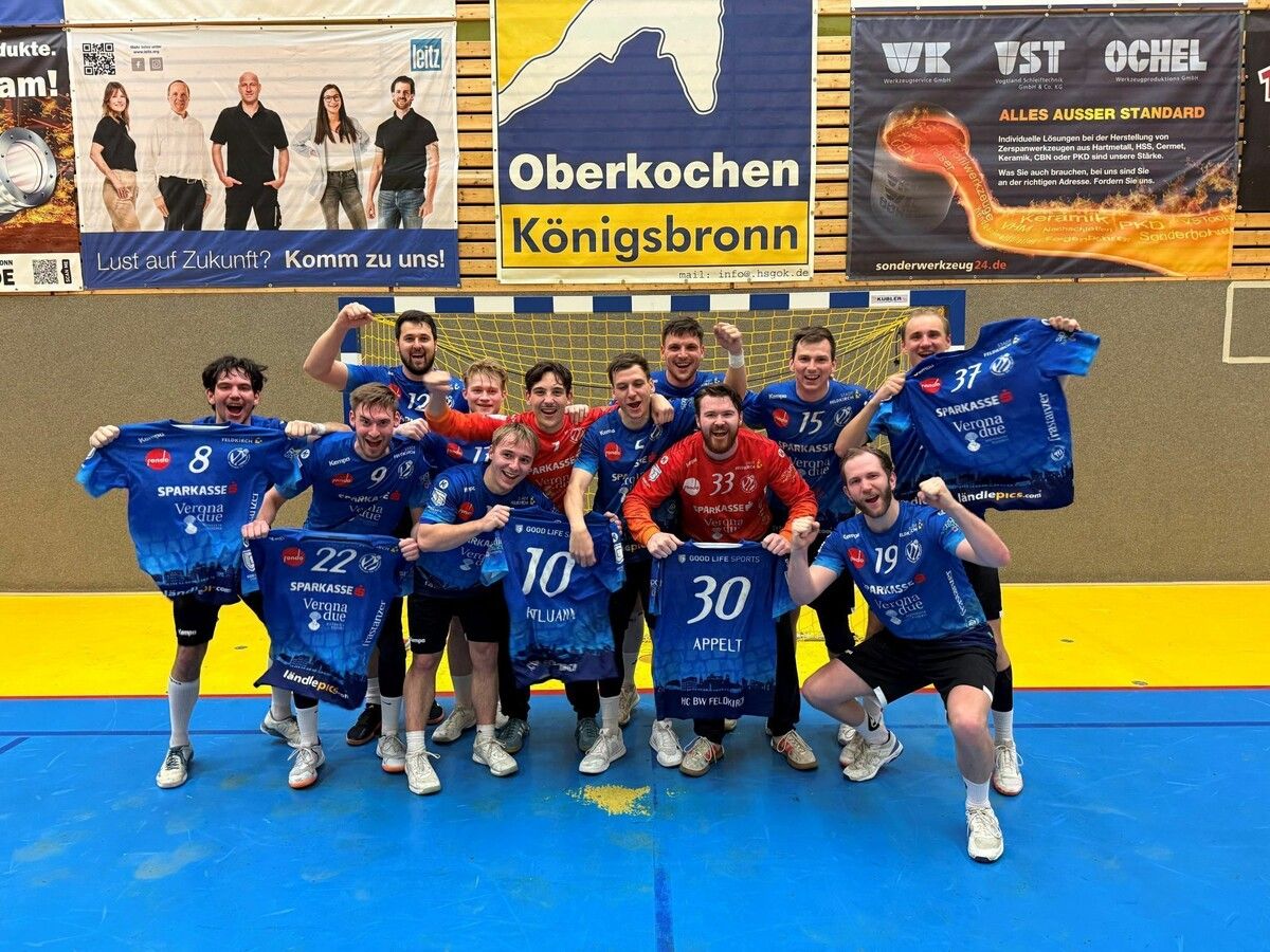 Der Meistertitel bringt als Lohn den Aufstieg in die Landesliga. ⇒privat