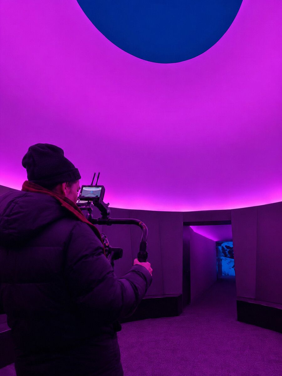 Der Skyspace in Lech als visuelle Visitenkarte Österreichs beim Eurovision Song Contest.⇒⇒Uli Alber/Verein Horizon Field