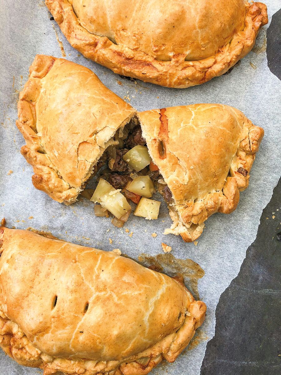 Die Cornish Pasty gehört zu den bekanntesten Spezialitäten der Region.⇒Scott Eckersley