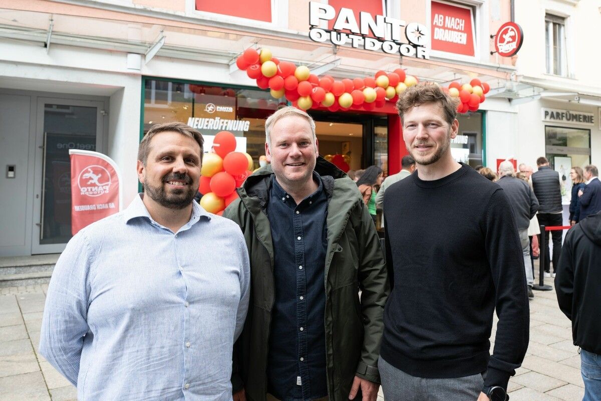 Die Geschäftsführer Pascal Sonnleitner, Tobias Loser und Andreas Wagner.⇒Serra