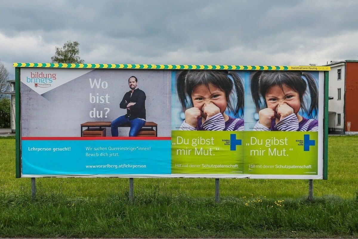 Die Kampagne des Landes aus dem Jahr 2024.⇒VN/Steurer