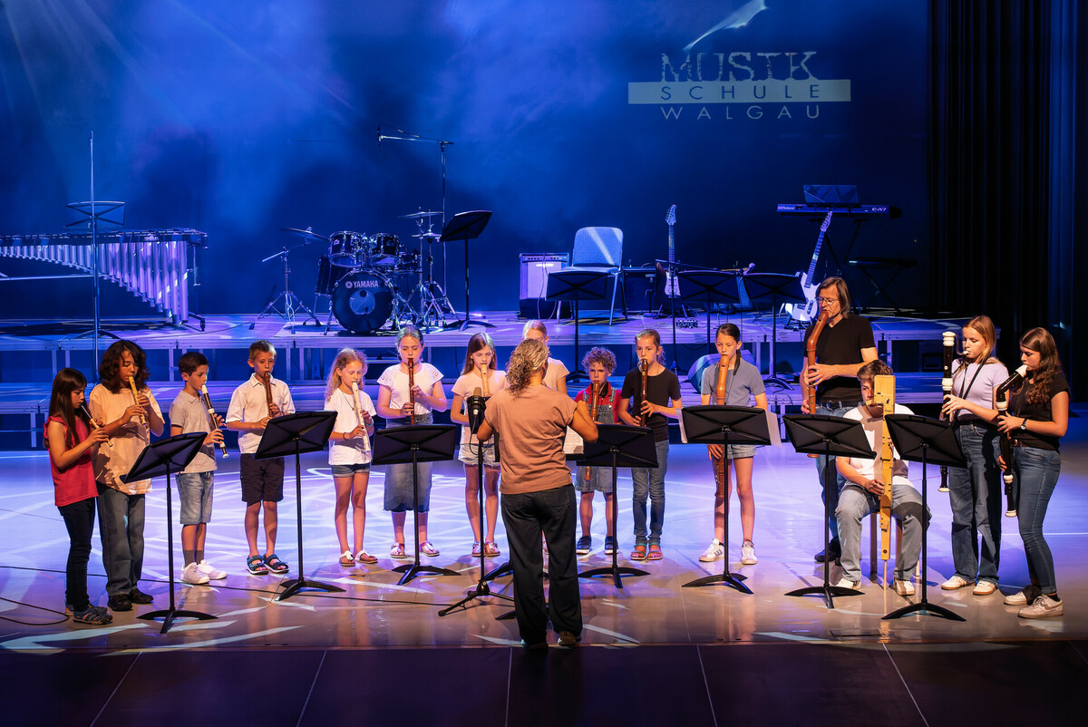 Die Schüler der Musikschule Walgau präsentieren beim Jahreskonzert ein abwechslungsreiches Programm.⇒ Musikschule Walgau