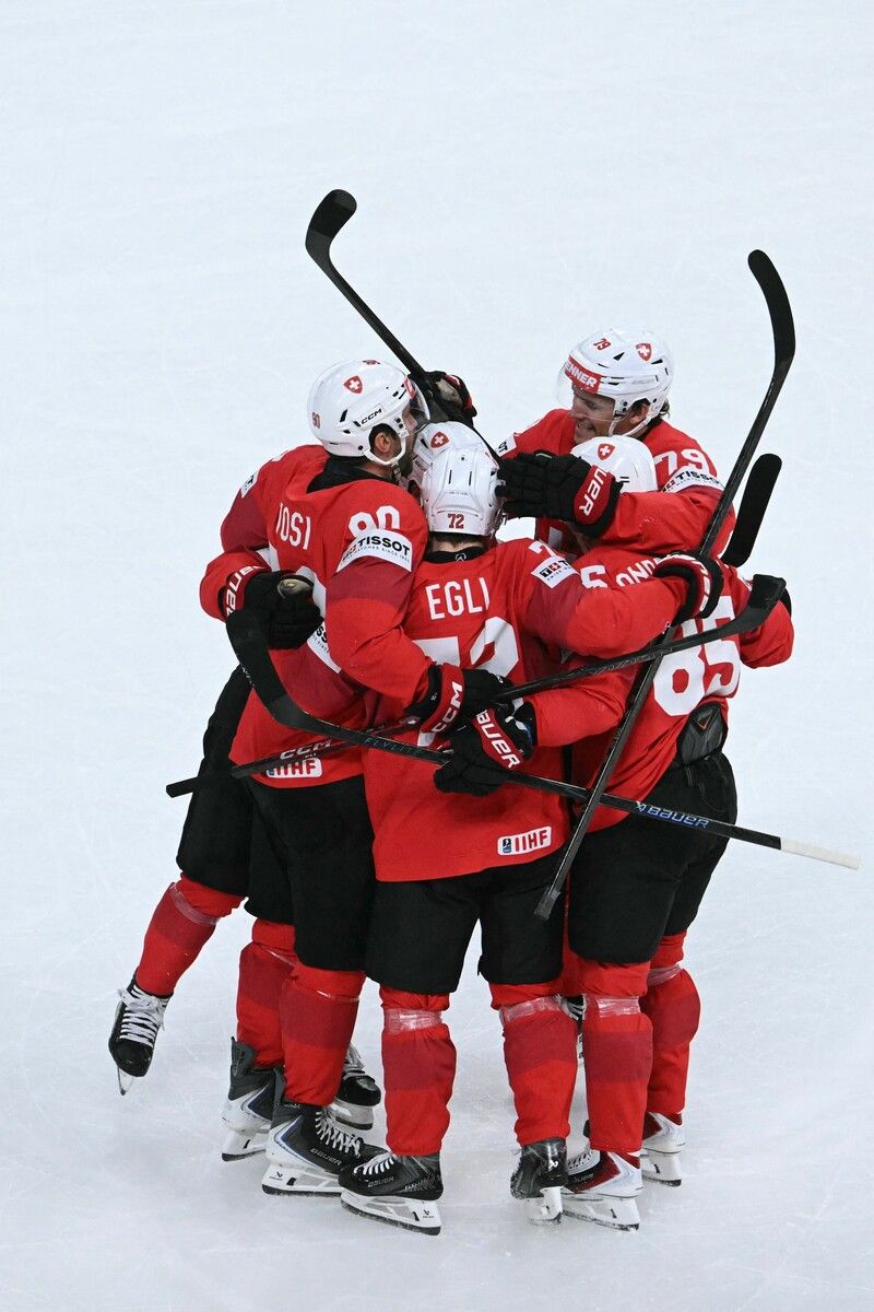 Die Schweiz hat nach acht WM-Partien noch eine blütenreine Weste und will diese bis nach dem Finale behalten.⇒APA