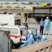 Hantavirus-Schiff wird Politikum