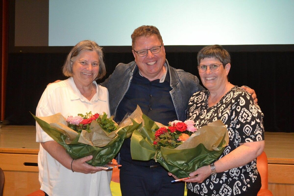 Ehrungen beim KPV Nenzing gab es für Christine Monschein, Frank Stecher und Brigitte Latzer.⇒Em