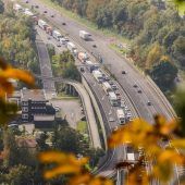 Stauchaos durch Geisterfahrer