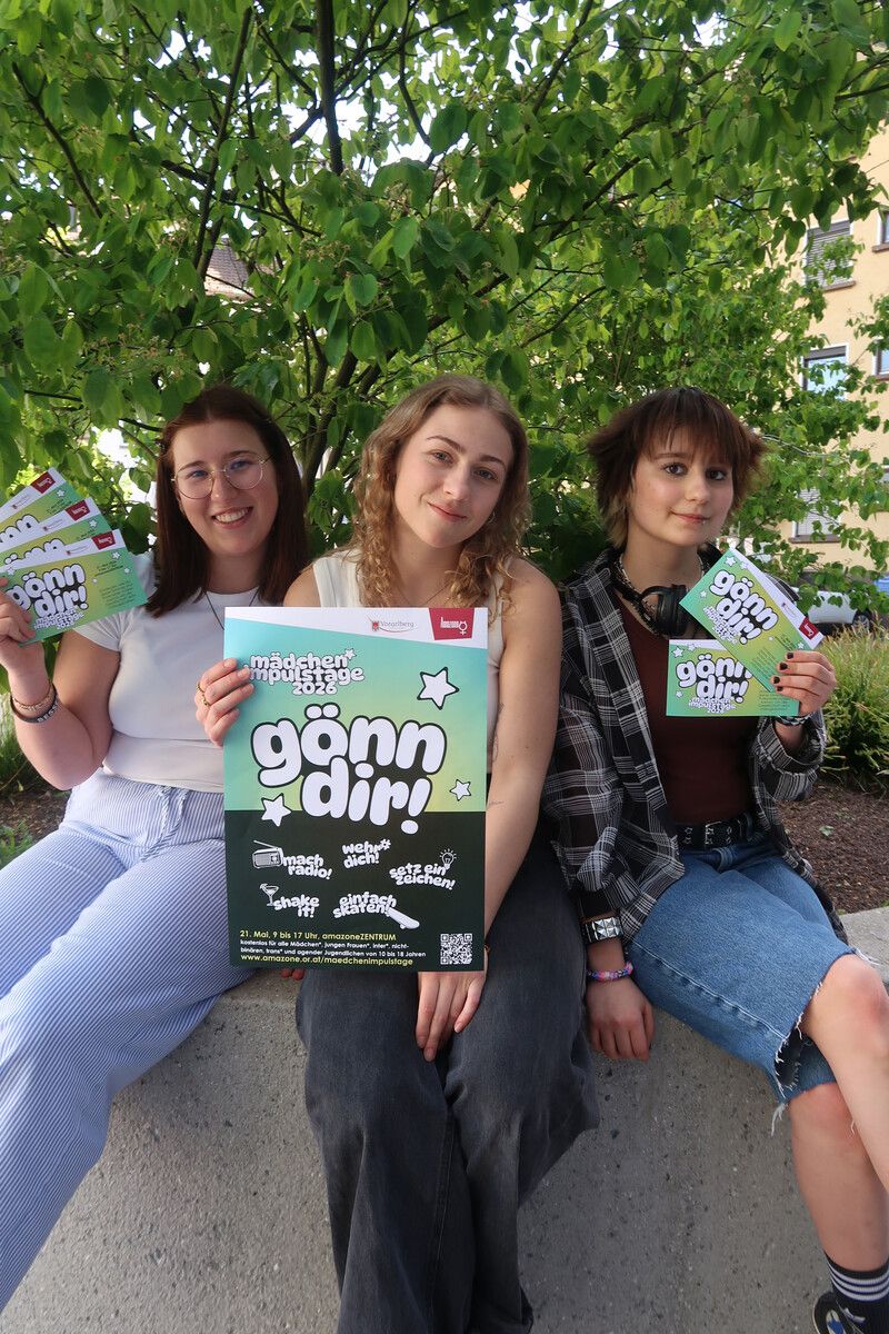 Esa, Lena und Blue sind am 21. Mai dabei.⇒Verein Amazone