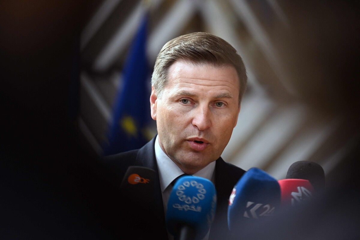 Estlands Verteidigungsminister Hanno Pevkur.⇒AFP