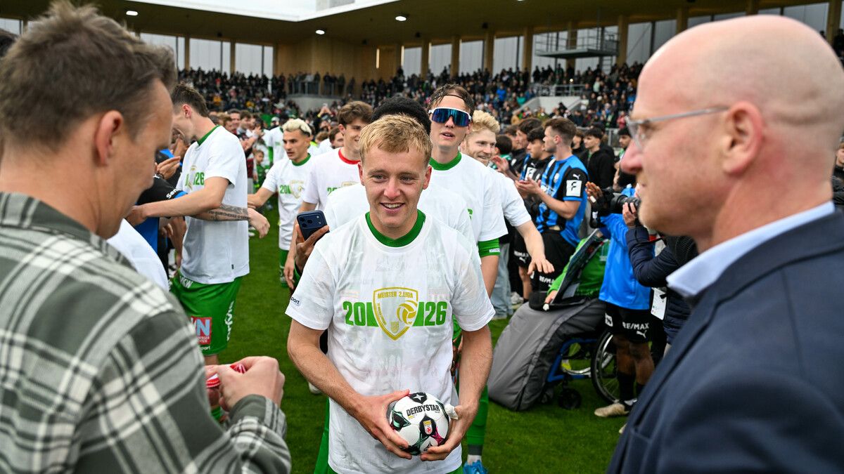 Fabian Gmeiner bleibt der Austria bis 2028 erhalten. ⇒gepa